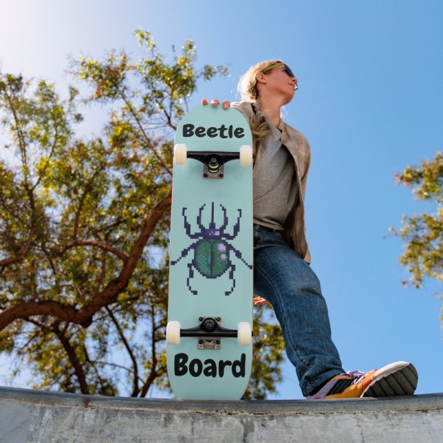 Ladybug, Pixel Ladybug Skateboard (Outdoor 1)