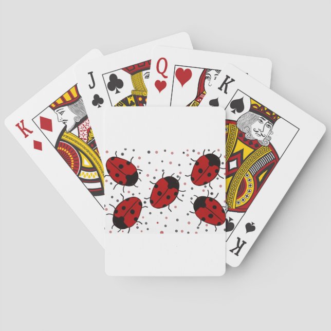 Ladybug Playing Cards (Back)
