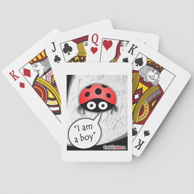 Ladybug playing cards (Back)