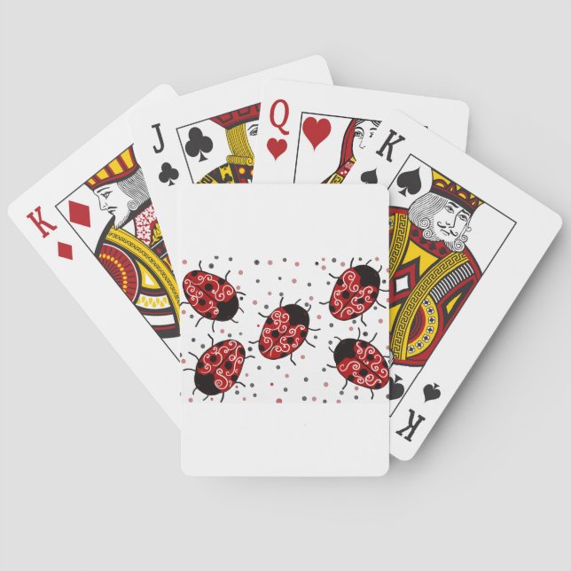 Ladybug Playing Cards (Back)