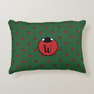 Ladybug Polka Dots Accent Pillow