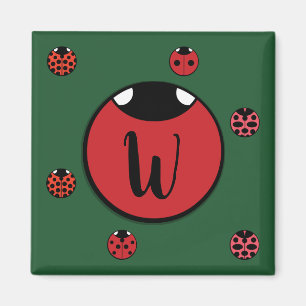 Ladybug Polka Dots Magnet