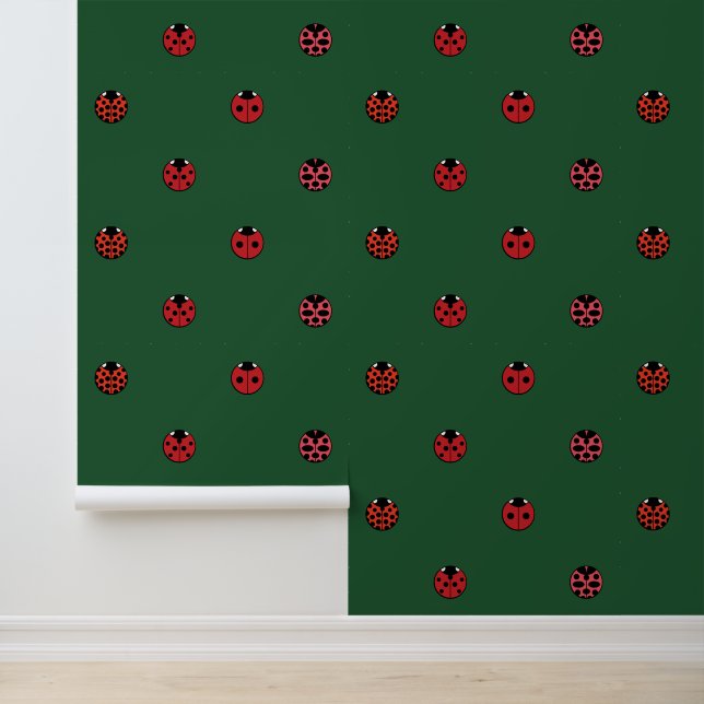 Ladybug Polka Dots Wallpaper (Application)