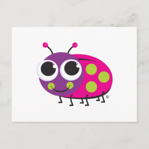 Ladybug Postcard
