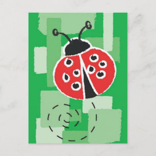 LadyBug Postcard