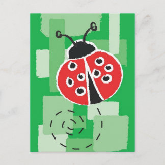 LadyBug Postcard