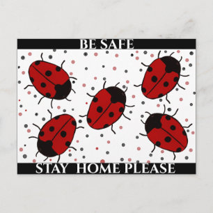 LADYBUG POSTCARD
