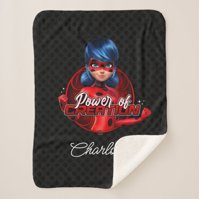 Ladybug | Power of Creation Sherpa Blanket (Front)