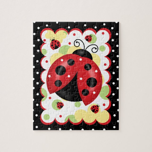 Ladybug Puzzle (Vertical)