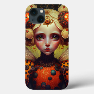 Ladybug Queen 2 Cute Fantasy Art iPhone 13 Case