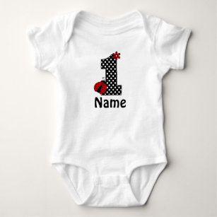 Ladybug Red 1st Birthday Shirt