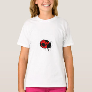 Ladybug Red and Black mini - T-Shirt