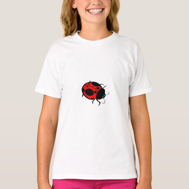 Ladybug Red and Black mini - T-Shirt (Front)