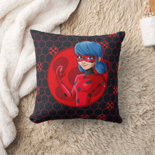 Ladybug Red Badge Cushion