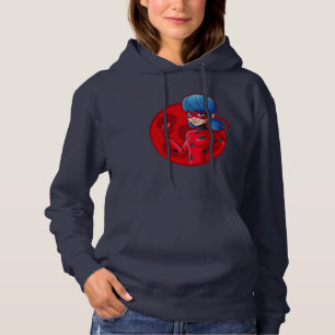 Ladybug Red Badge Hoodie
