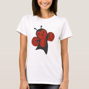 Ladybug Red Cute Animals For Kids T-Shirt
