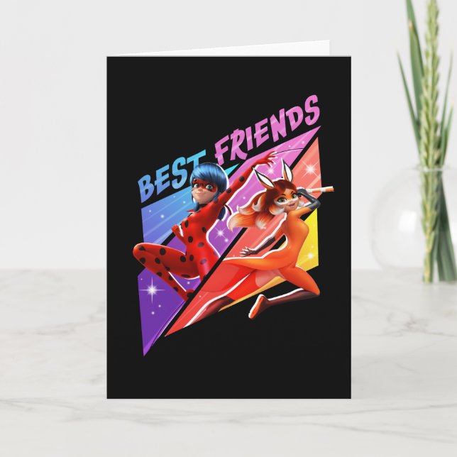 Ladybug & Rena Rouge | Best Friends Card (Front)