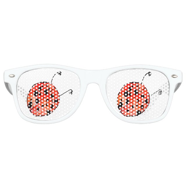 Ladybug Retro Sunglasses (Front)