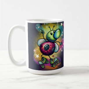 Ladybug Roller Disco Mug