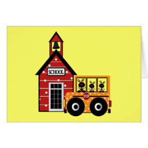 Ladybug School and School Bus Tshirts and Gifts