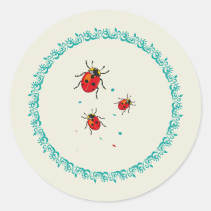 LadyBug Serie - Sticker