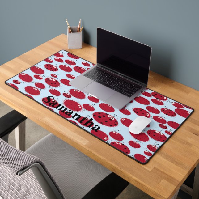 Ladybug Shindig  Desk Mat (Office 2)