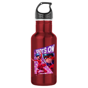 Ladybug   Spots On Purple Graphic 532 Ml Water Bottle