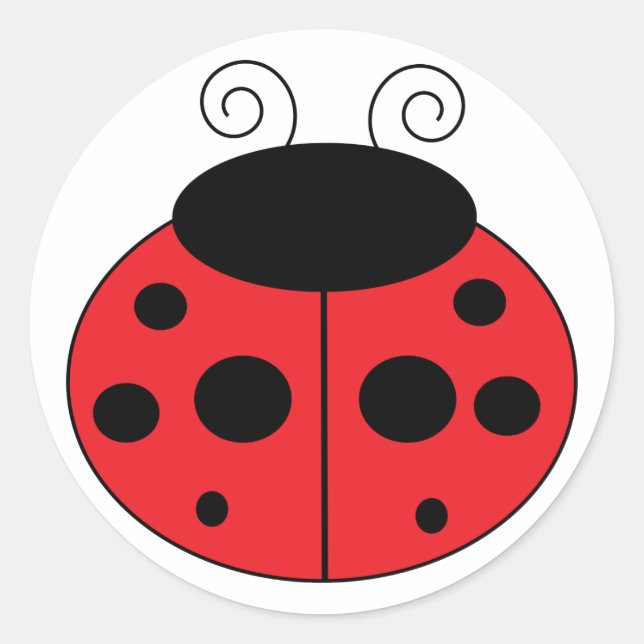 Ladybug Sticker (Front)