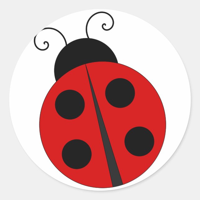 Ladybug Sticker (Front)