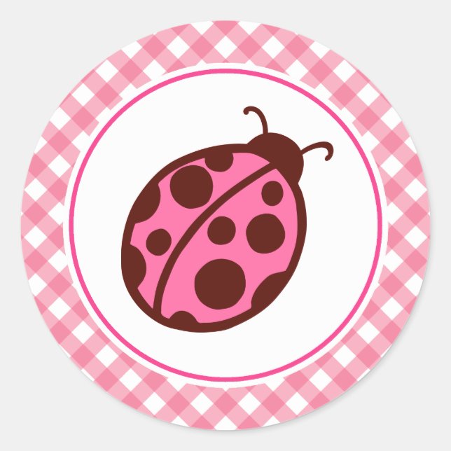 Ladybug Stickers (Front)