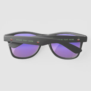 Ladybug Sunglasses with Custom Text