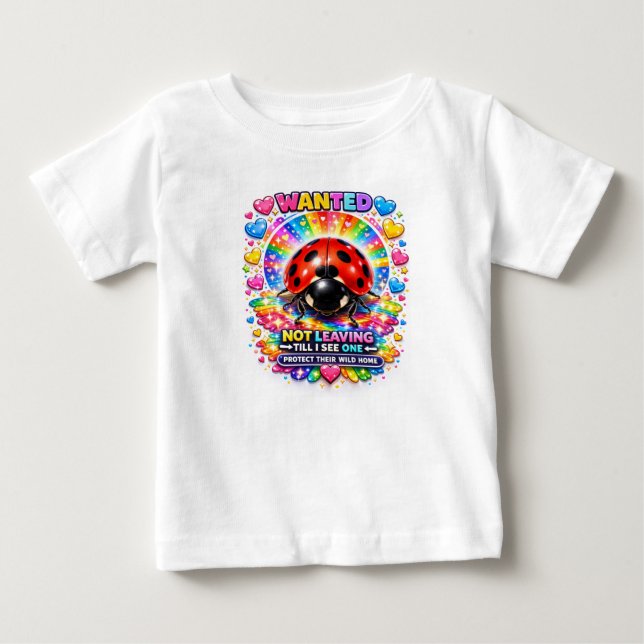 Ladybug T-shirt Bug lover gift LADYBUG (Front)