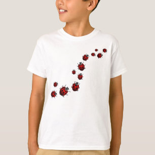 Ladybug T-Shirt Kid's Sport Shirt  Ladybird Shirts
