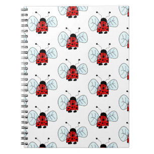 Ladybug Table Lamp Notebook