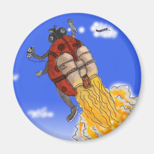 Ladybug Takes off Magnet