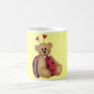 Ladybug Teddy Bear Mug