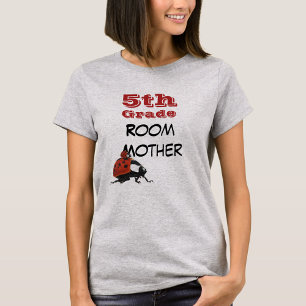 Ladybug Themed School Room Mother T-Shirt