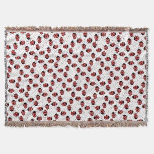 Ladybug Throw Blanket