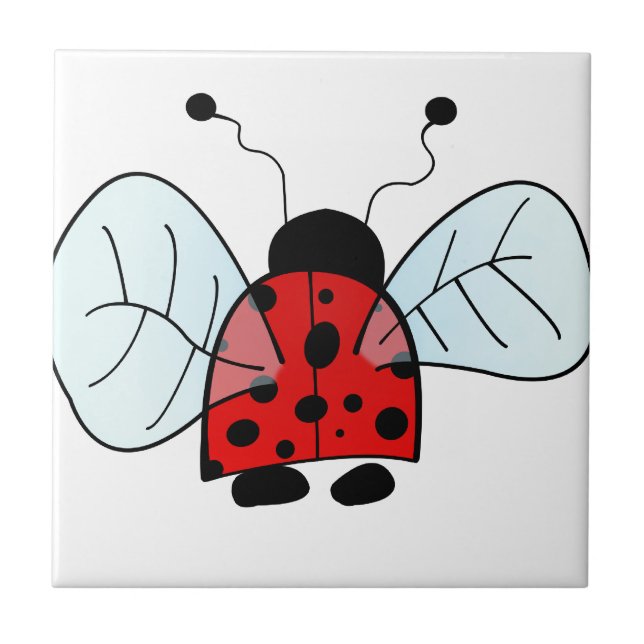 Ladybug Tile (Front)