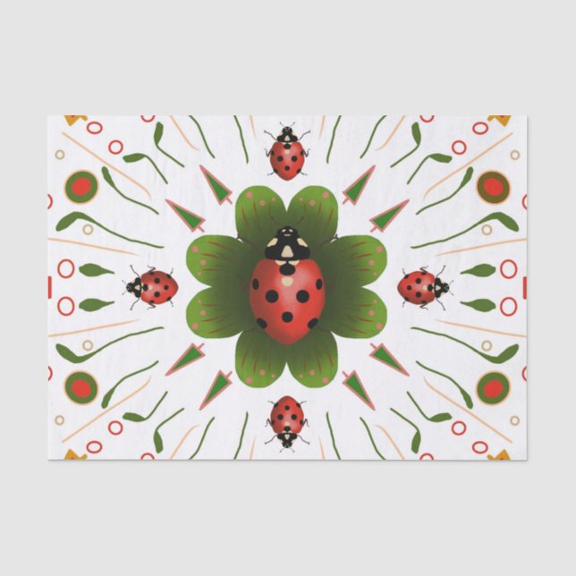 Ladybug Tissue Paper (Front)