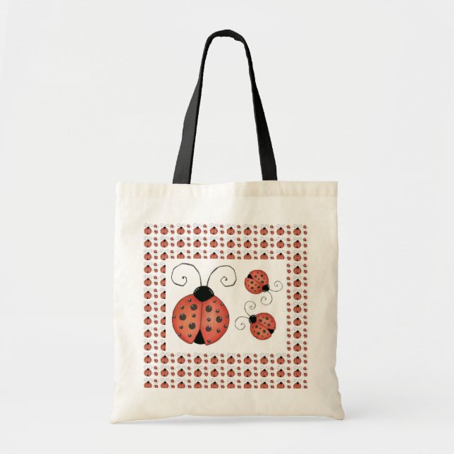 Ladybug Tote Bag (Front)