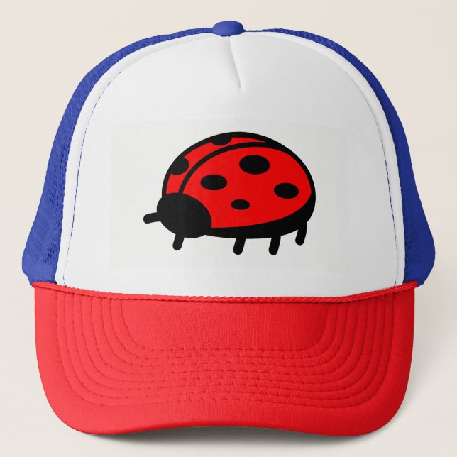 Ladybug Trucker Hat (Front)