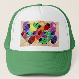 Ladybug Trucker Hat