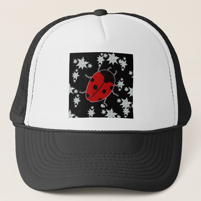 LADYBUG TRUCKER HAT (Front)