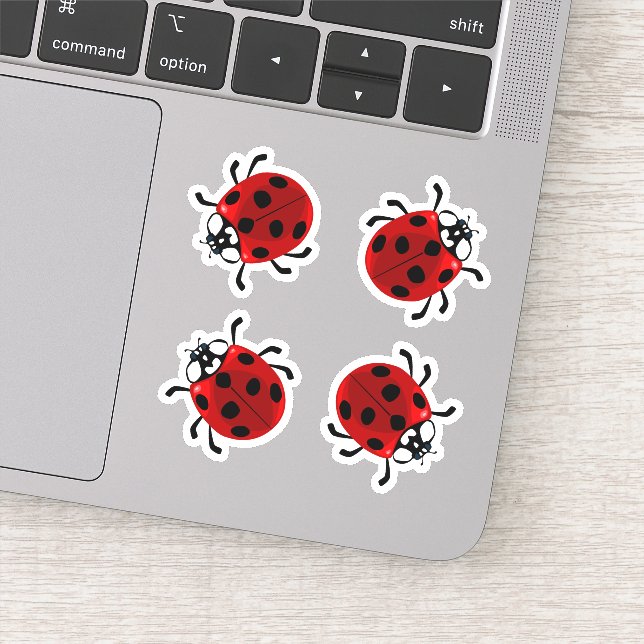 Ladybug Vinyl Stickers (Detail)