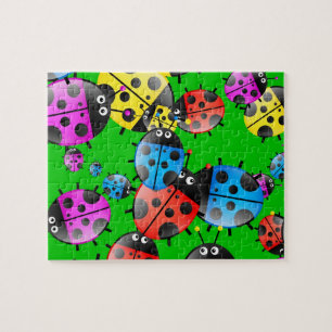 Ladybug Wallpaper Jigsaw Puzzle