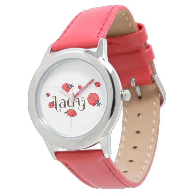 Ladybug Watch (Angled)