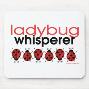Ladybug Whisperer Mouse Pad