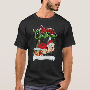 Ladybug Xmas Decorations Santa Ladybug Christmas T-Shirt