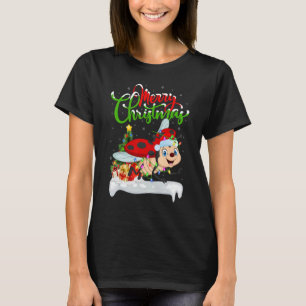 Ladybug Xmas Decorations Santa Ladybug Christmas T-Shirt